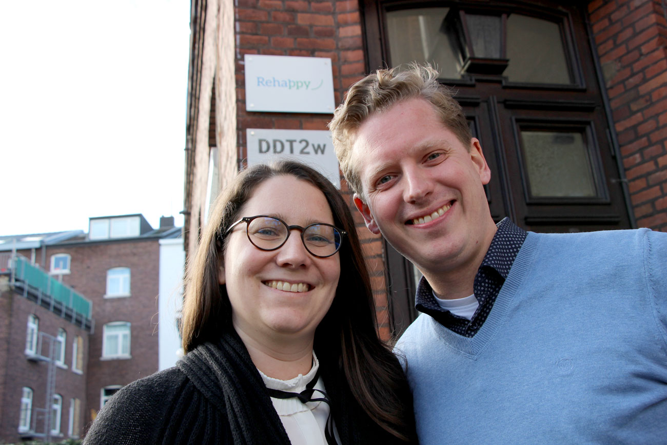 Sylvie und Tobias von Werder gründeten reHappy