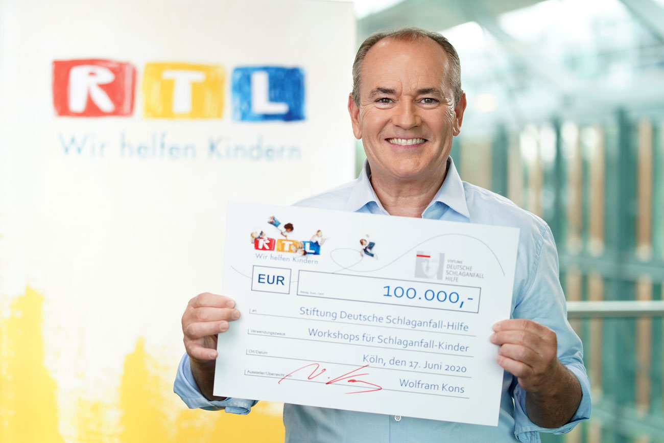 Spenden helfen Schlaganfall-Kindern