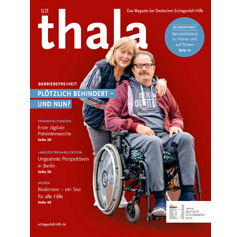 Thala 1/2021 mit dem Schwerpunkt Barrierefreiheit zu Hause und auf Reisen