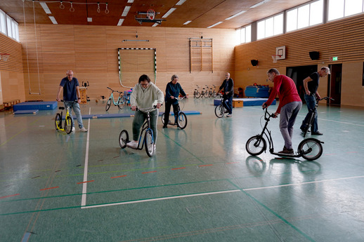 Schritt für Schritt zurück aufs Rad