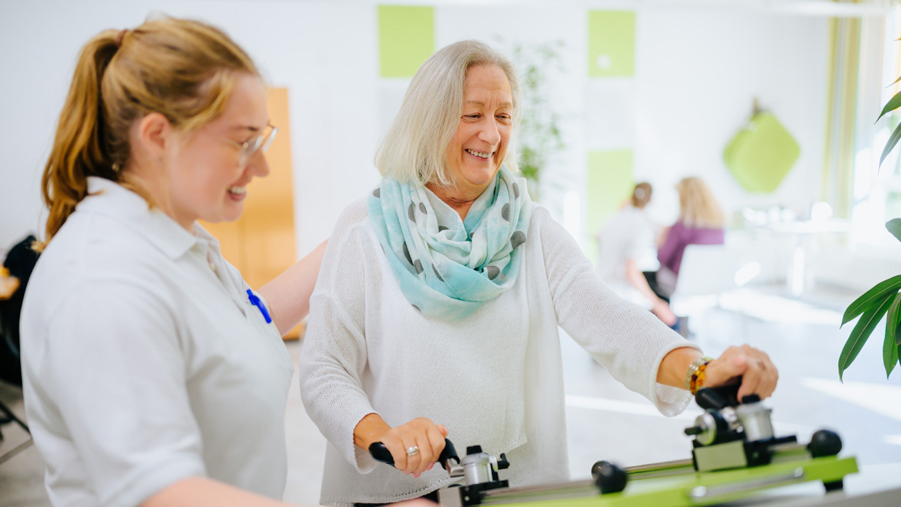 Zurück ins Leben mit Arm- und Gangreha