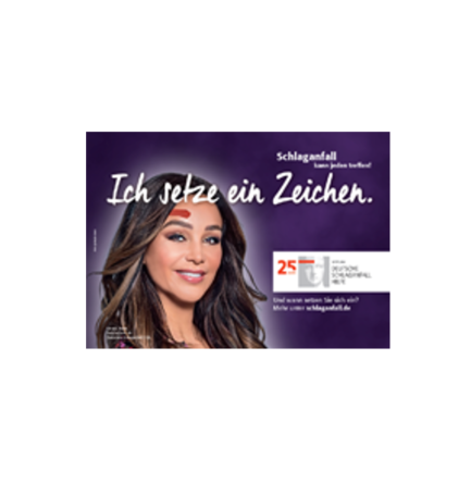 Zeichen setzen mit Verona Pooth
