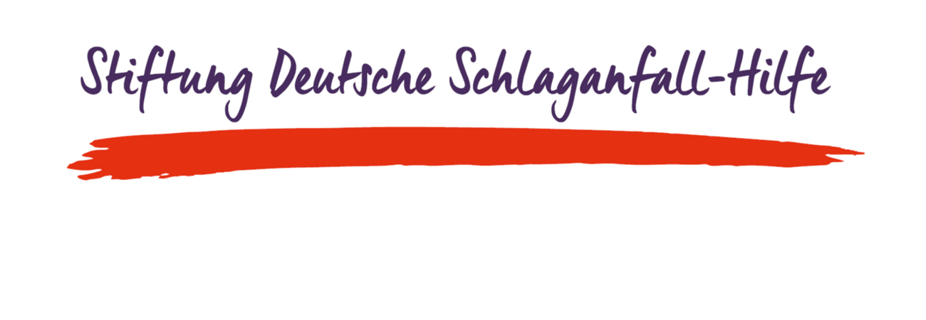 Schriftzug der Stiftung Deutsche Schlaganfall-Hilfe