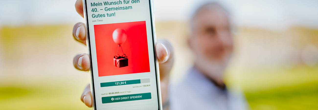 Online Spendenaktion 