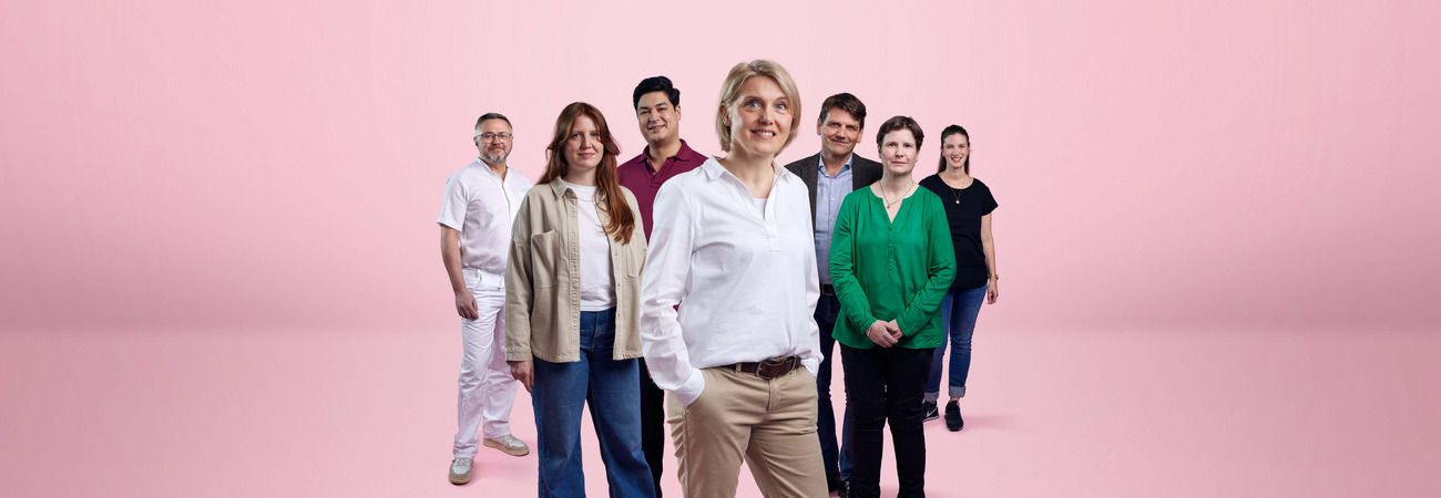 Mirjam und ihr Team