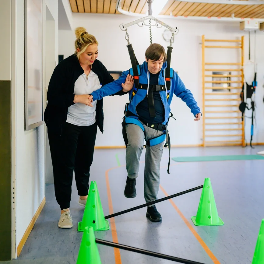 Physiotherapie für Schlaganfall-Betroffene