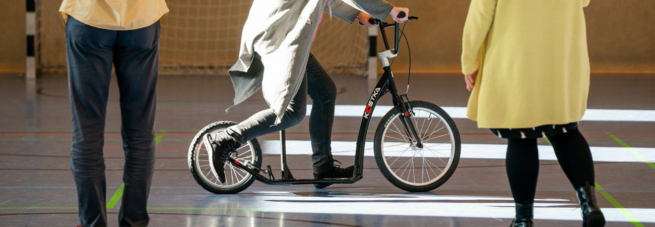 Kirsten und ihr Traum vom Fahrradfahren