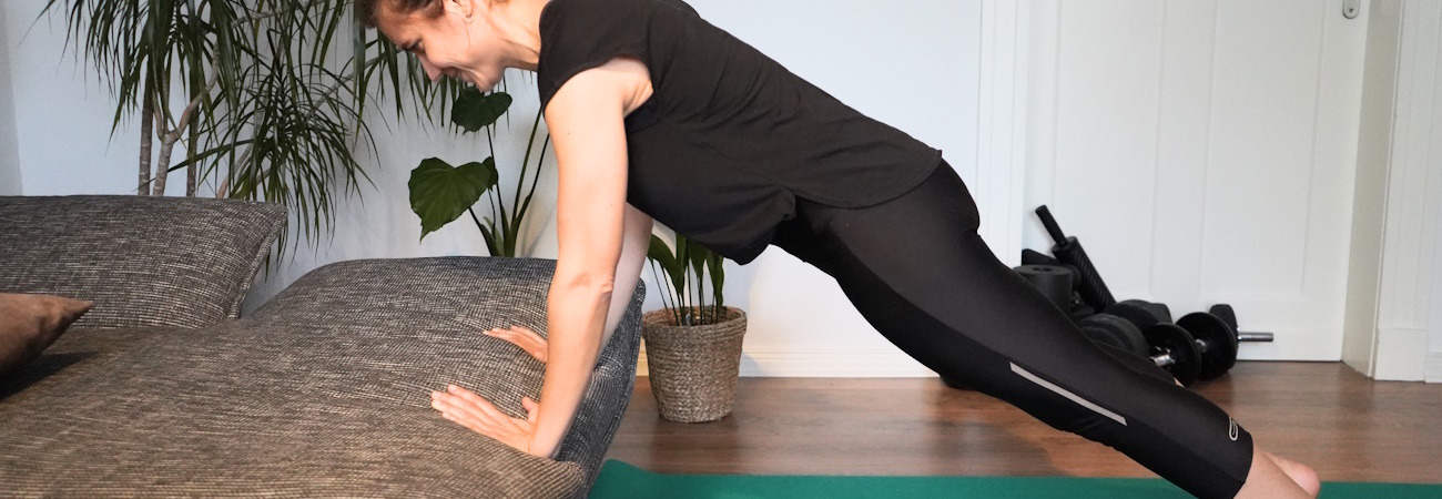 Sofa-Sport für die Halbzeit