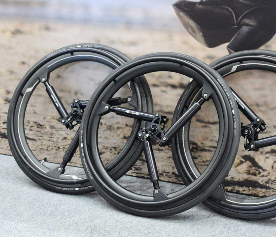 Softwheel – ein Rad, das die Federung integriert.