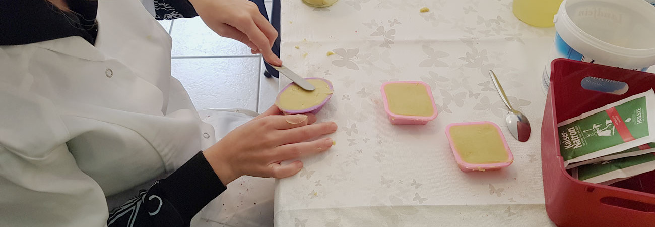Seifenmachen als Therapie