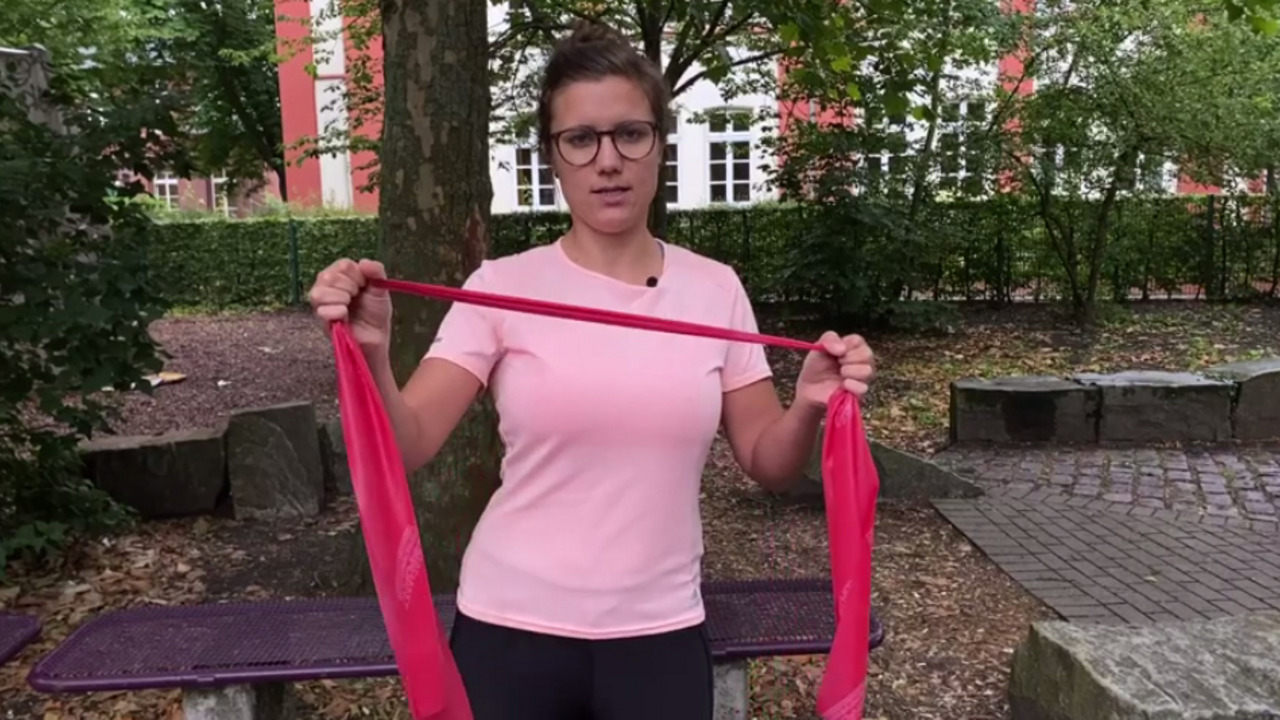 Übungen mit dem Thera-Band
