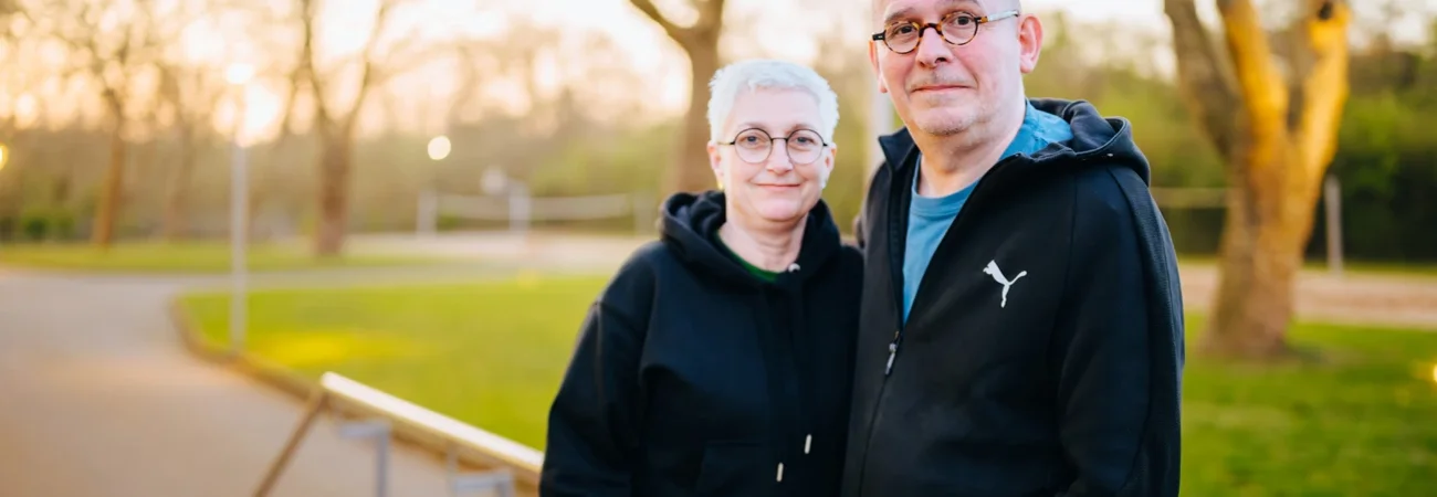 Sabine und Stefan beim Workshop 55+