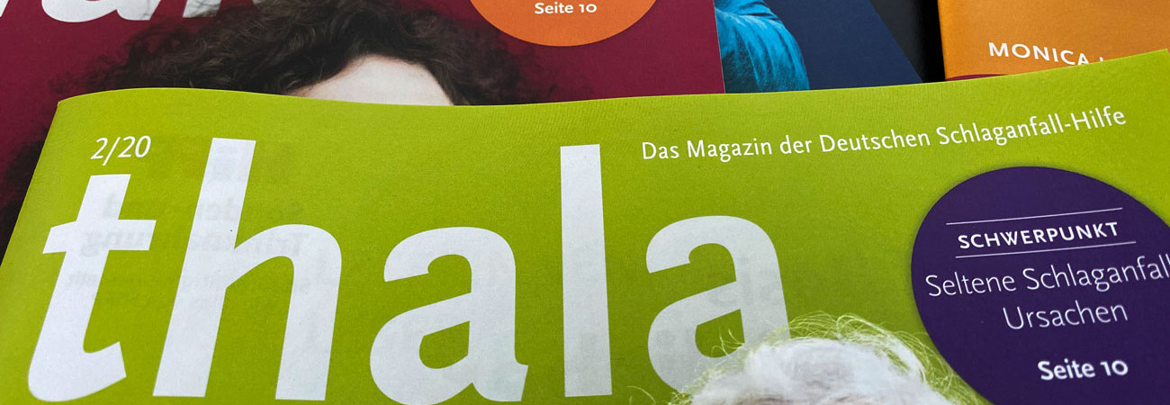 Thala - Das Gesundheitsmagazin der Stiftung Deutsche Schlaganfall-Hilfe