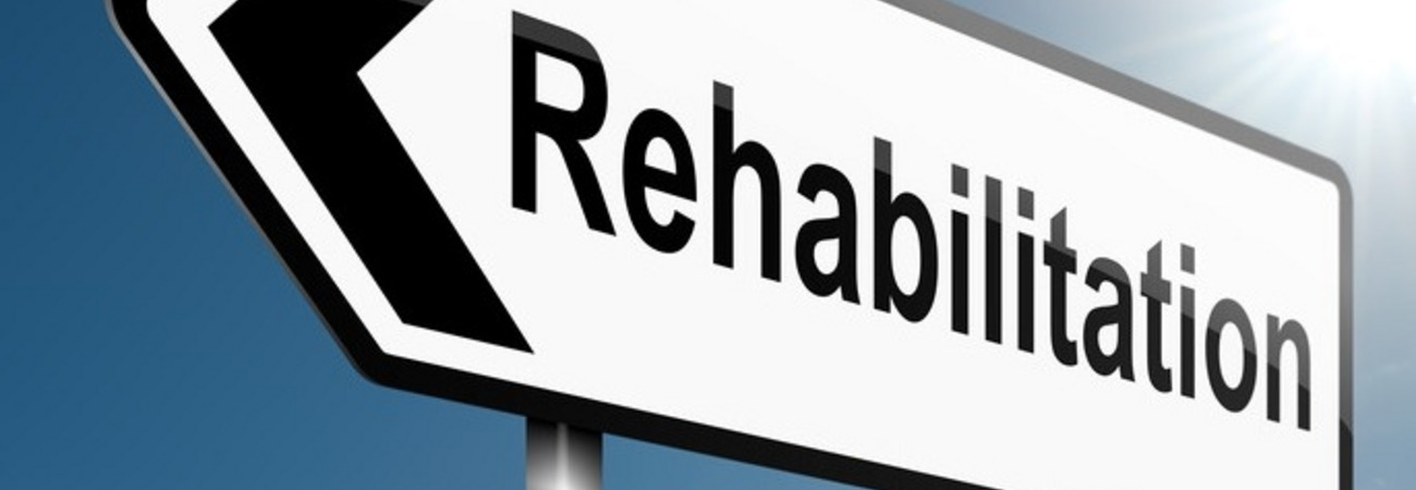 Schild - Bewilligung Rehabilitation