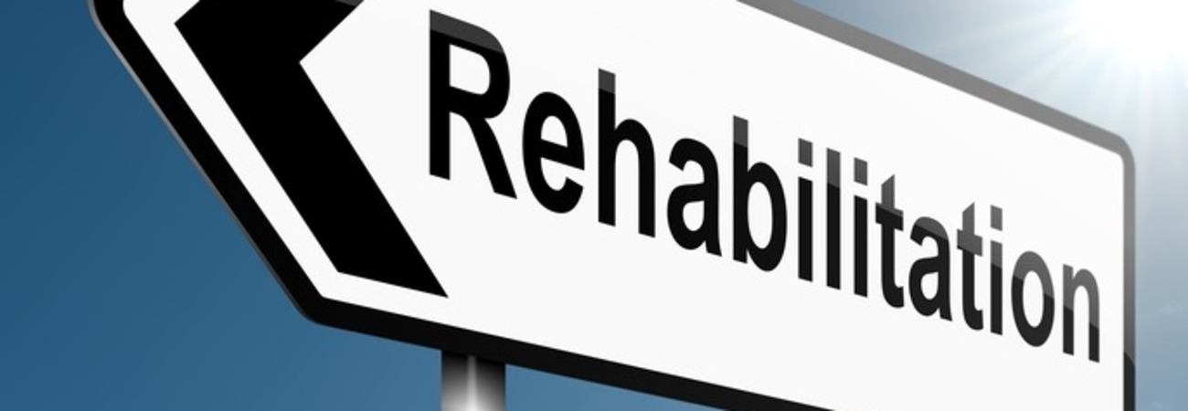 Schild - Bewilligung Rehabilitation