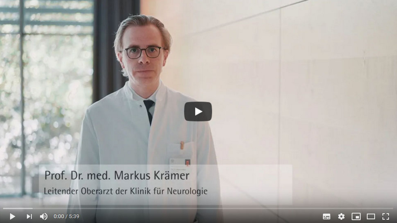 Experte Prof. Dr. Markus Krämer gibt Tipps für Moyamoya-Patienten