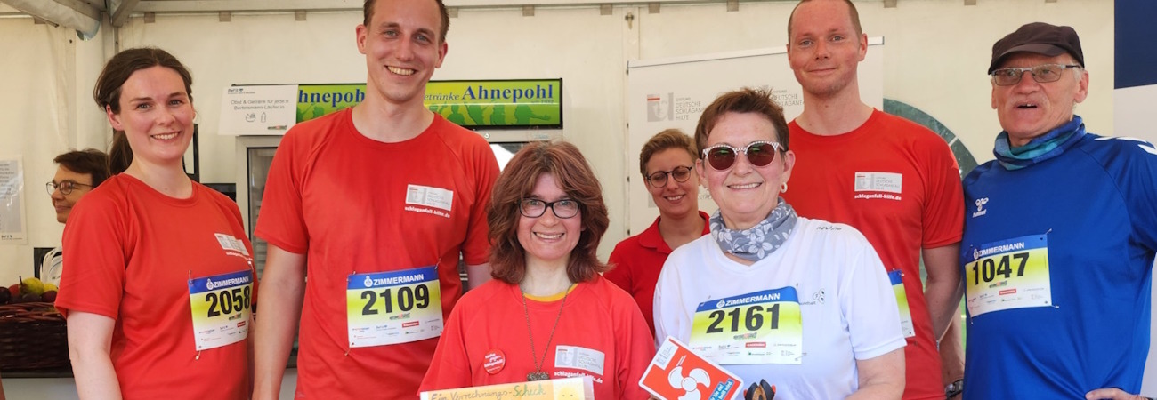 Sportliche Spenden für die Schlaganfall-Hilfe