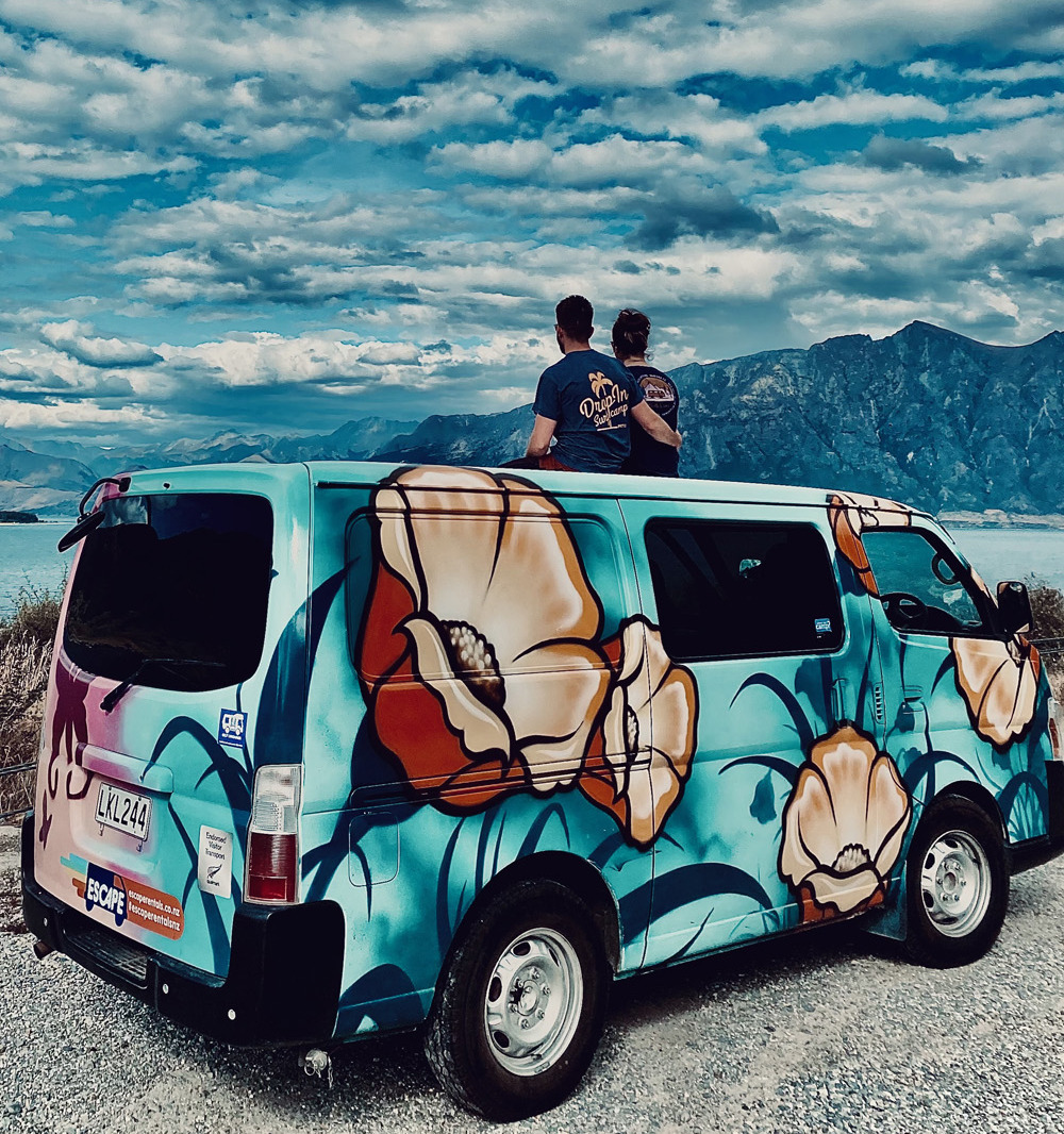 Astrid und Justus unterwegs mit ihrem Camper