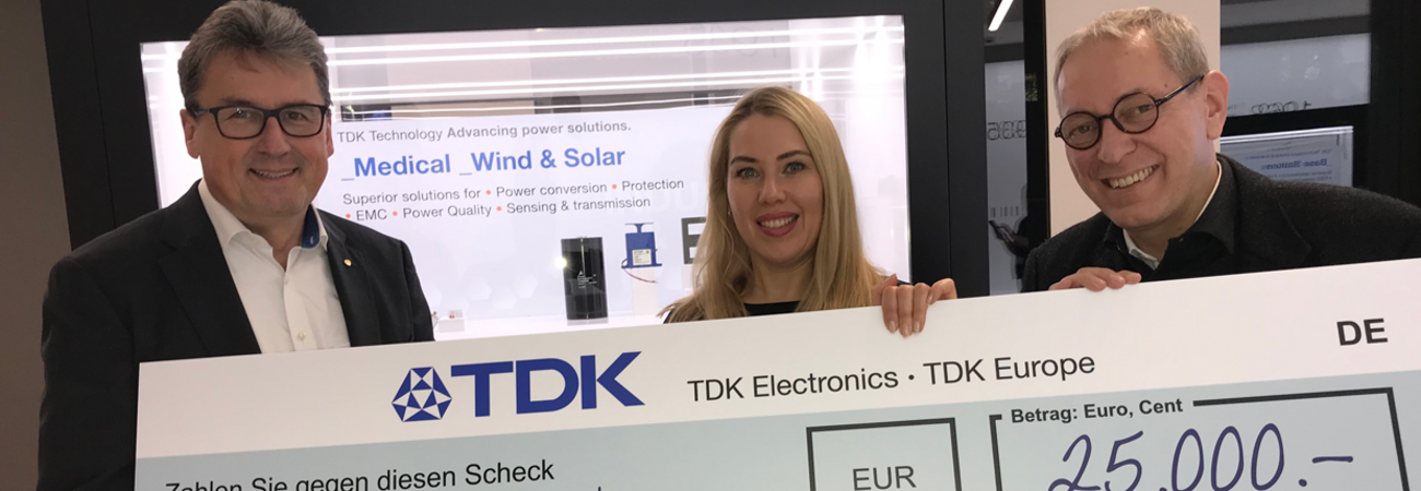 Spendenübergabe TDK