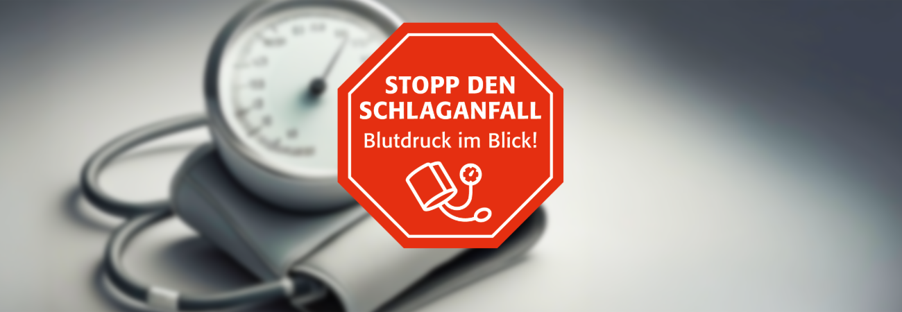 „Stopp den Schlaganfall – Blutdruck im Blick“