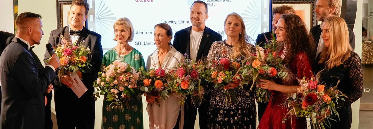 Glamouröses Charity Dinner