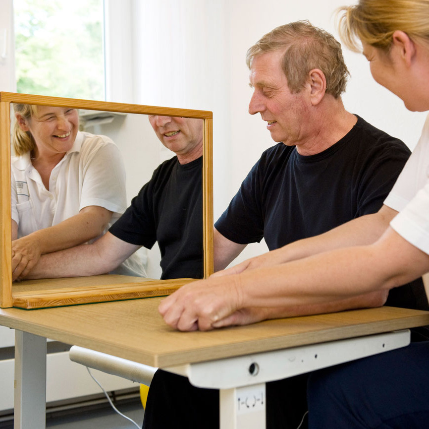 Therapie für Neglect nach Schlaganfall