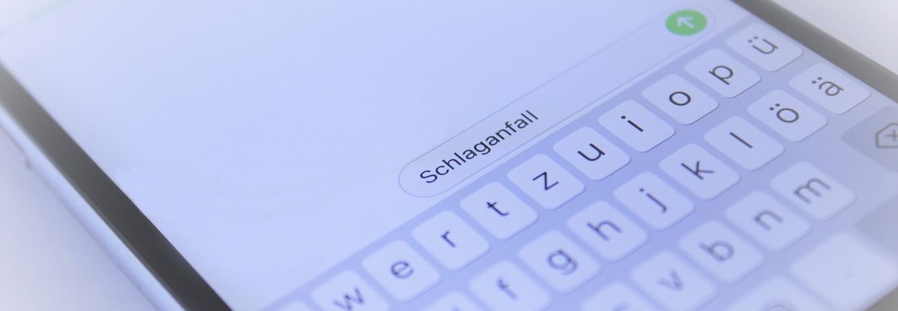 Charity-SMS senden gegen den Schlaganfall