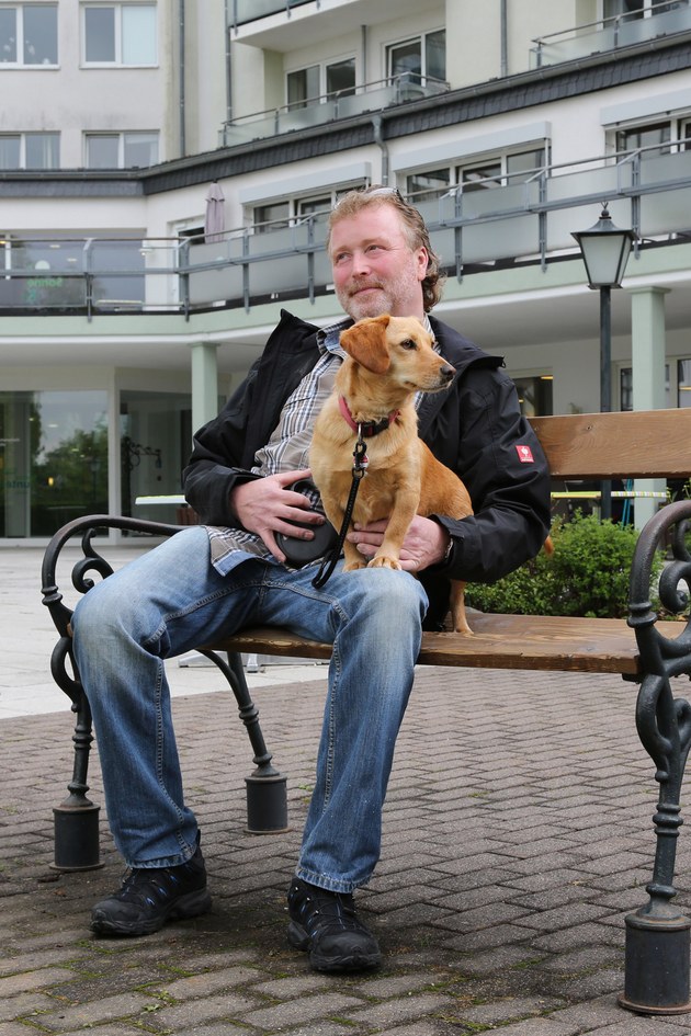 In die Reha mit Hund