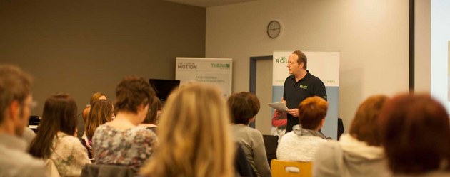 Thomas Hildenbrand bot Intensiv-Workshops zur Hilfsmittelversorgung an. (© ROLLETS) Thomas Hildenbrand bot Intensiv-Workshops zur Hilfsmittelversorgung an.