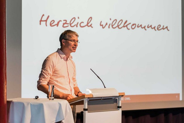 Schlaganfall-Hilfe-Vorstand Michael Brinkmeier auf der STROKE OWL Tagung (© Hanna Retz) Schlaganfall-Hilfe-Vorstand Michael Brinkmeier auf der STROKE OWL Tagung
