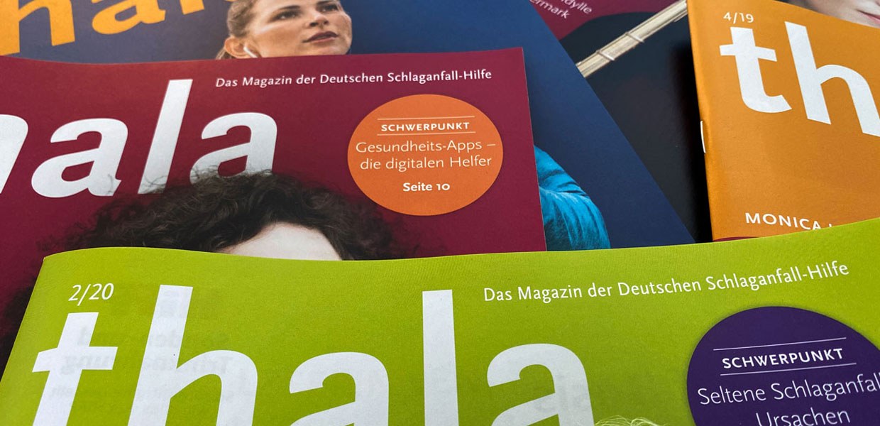 Thala - Das Gesundheitsmagazin der Stiftung Deutsche Schlaganfall-Hilfe